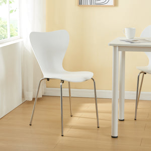 Eetkamerstoel Essunga 80x48x45,5 cm set van 4 [en.casa]