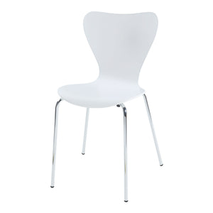 Eetkamerstoel Essunga 80x48x45,5 cm set van 4 [en.casa]