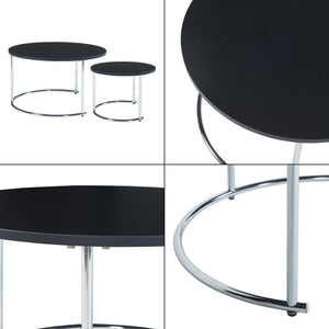 Salontafel Christchurch rond [en.casa]