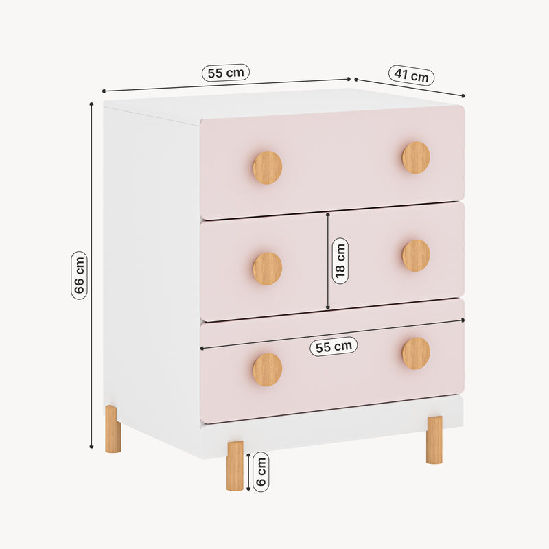Maatschets Kindercommode Vaarentaa [en.casa]