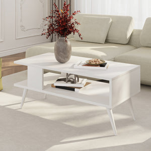 Table basse Lycksele 40x90x45 cm en différentes couleurs [en.casa] - premiumXL