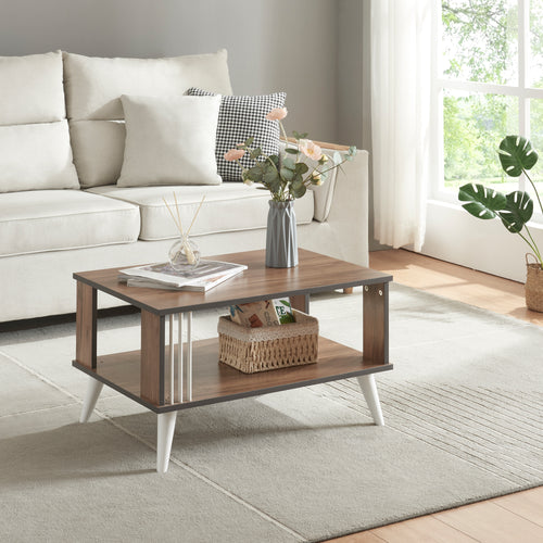 Salontafel Århus met opbergruimte 40 x 70 x 50 cm in verschillende kleuren [en.casa] - premiumXL
