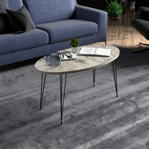 Table basse Skævinge 43x90x50cm en différentes couleurs [en.casa] - premiumXL