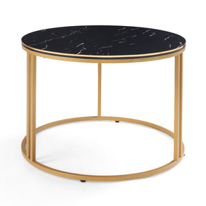 [en.casa] Salontafel Aulum rond 50x70 cm - 4 varianten