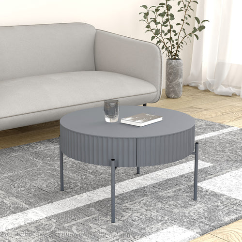 Salontafel Rill rond Ø60 cm [en.casa]