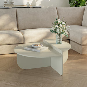 Table basse Tondesdaslo 90 x 90 x 35 cm [en.casa]