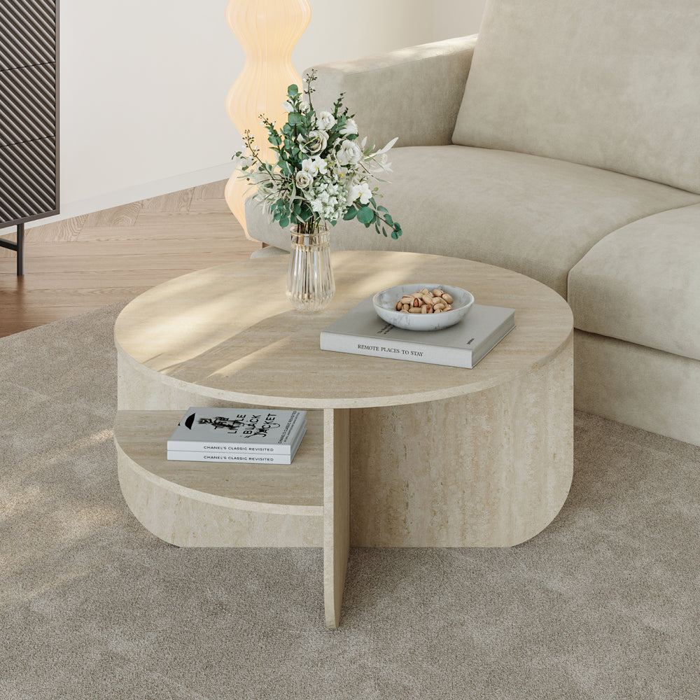 Table basse Reykhon 80 x 41 cm [en.casa]