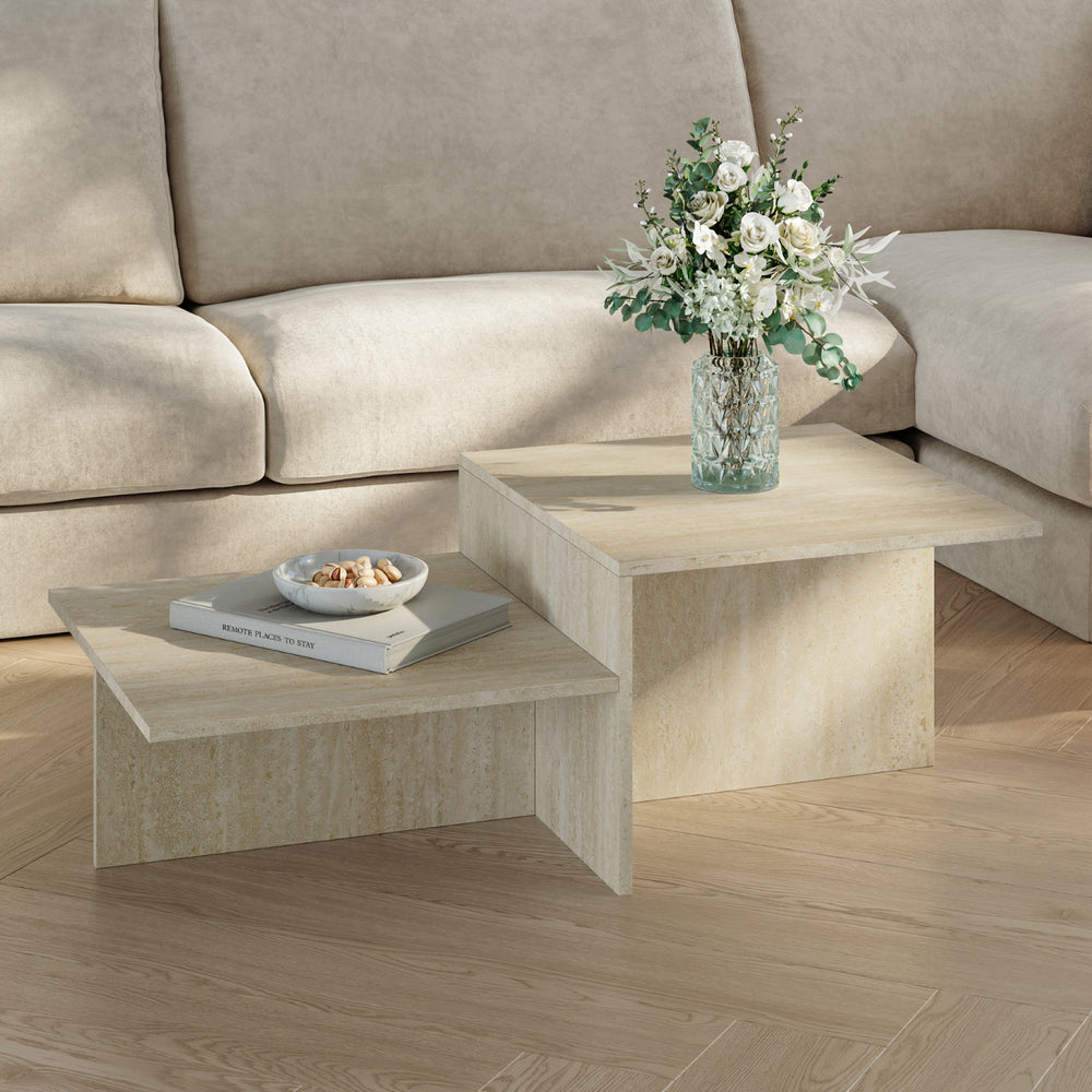 Table basse Taniena 100 x 55 x 35 cm [en.casa]