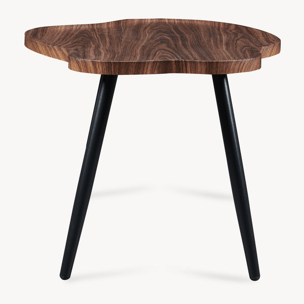 Table basse de salon Trestaneng 100 x 60 x 47 cm effet noyer [en.casa]