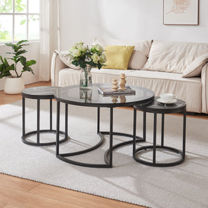 Couchtisch Set Kokkola [en.casa] - premiumXL