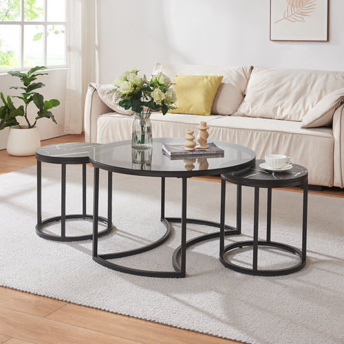 Couchtisch Set Kokkola [en.casa] - premiumXL