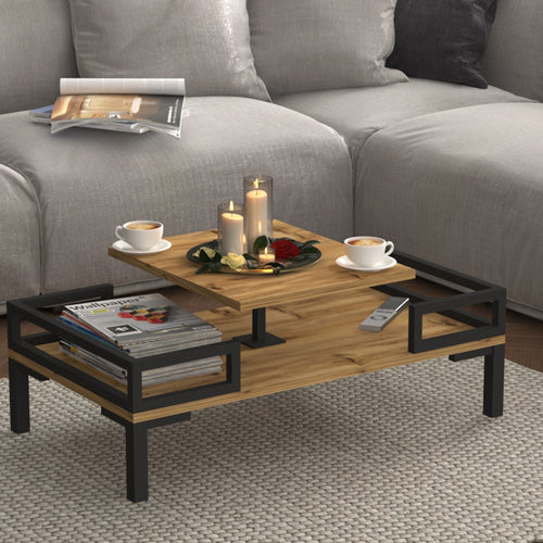 Salontafel Hultsfred 90x50x34,5cm in verschillende kleuren [en.casa] - premiumXL