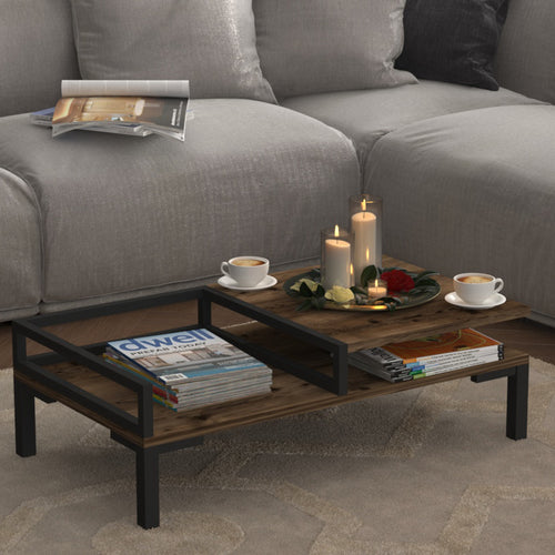 Table basse Ibestad 90x50x28cm en différentes couleurs [en.casa] - premiumXL