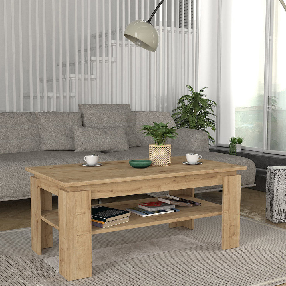 Table basse Krirdfjos 110 x 60 x 47 cm [en.casa]