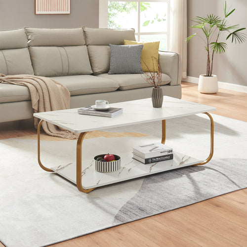Table basse Kolta 120 x 60 x 43 cm [en.casa]