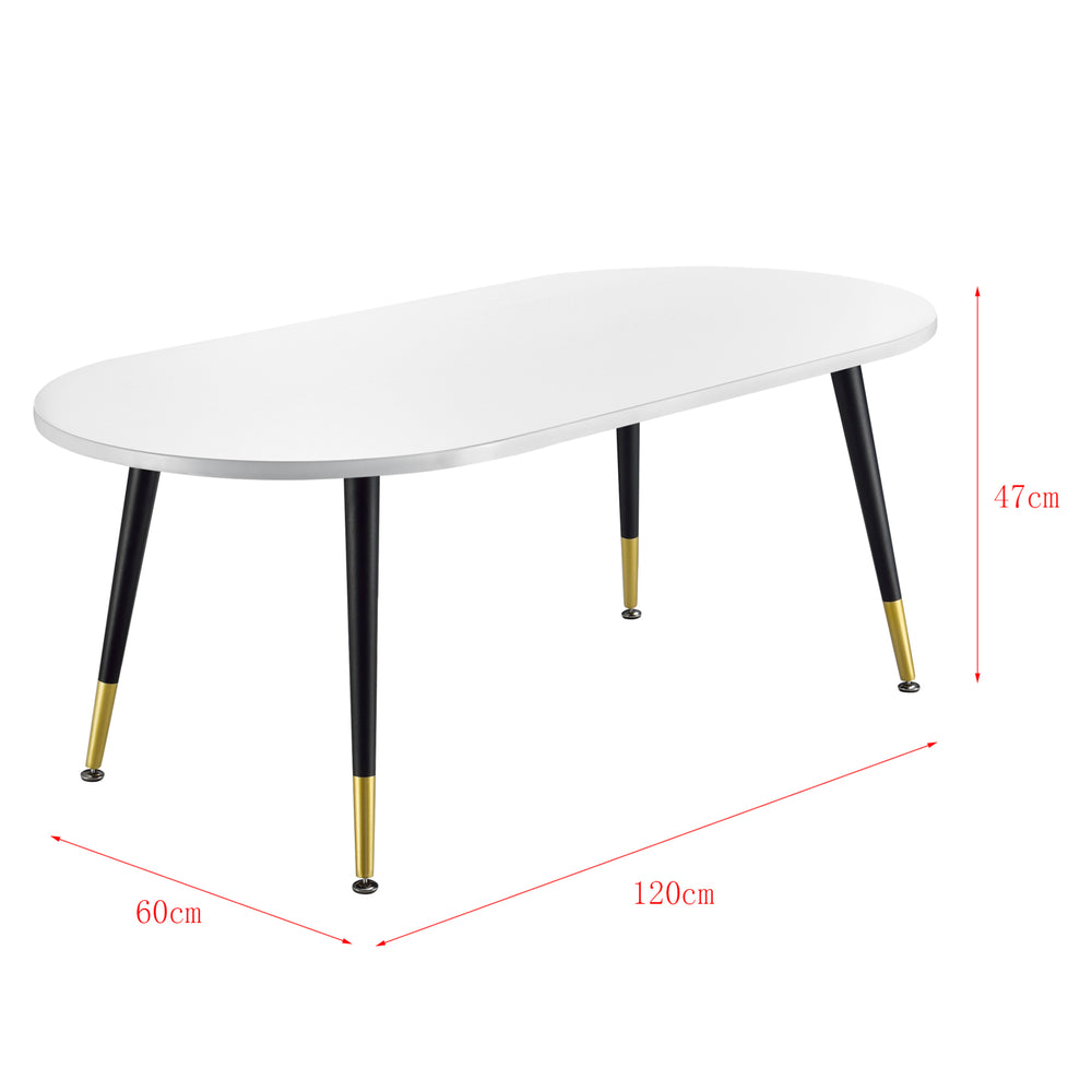 Table basse Fontana 47x120x60 cm en différentes couleurs en.casa - premiumXL