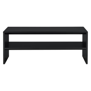 Salontafel Milaan met plank 100x40x40 cm - 4 kleuren