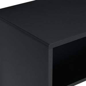 Salontafel Milaan met plank 100x40x40 cm - 4 kleuren