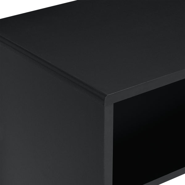 Salontafel Milaan met plank 100x40x40 cm - 4 kleuren