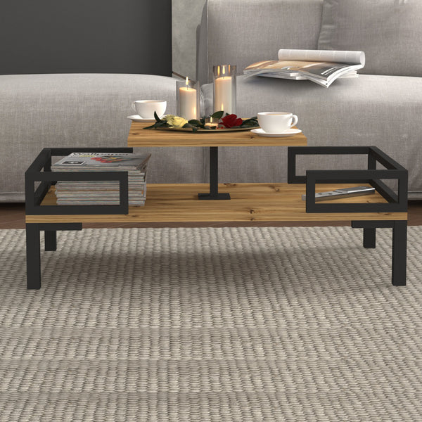[en.casa] Salontafel Hultsfred 90x50x34,5 cm - 3 varianten