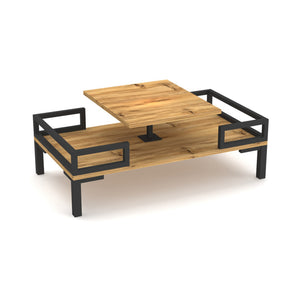 [en.casa] Salontafel Hultsfred 90x50x34,5 cm - 3 varianten
