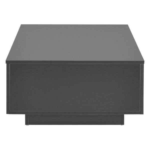 Table Basse de Salon Design avec 4 Tiroirs Meuble de Rangement Stylé Moderne Panneau de Particules 95 x 60 x 31 cm [en.casa]