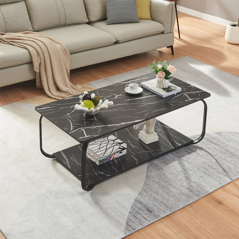 Table basse Kolta 120 x 60 x 43 cm [en.casa]
