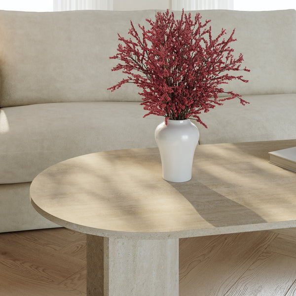 Salontafel Kynd ovaal 119x60x40 cm [en.casa]