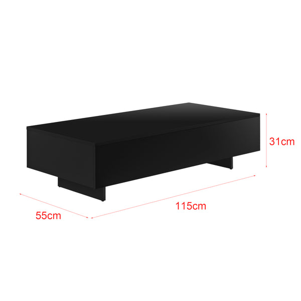 Table Basse Braunschweig 115 x 55 x 31 cm Plusieurs Couleurs [en.casa]