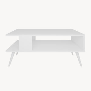 Table basse Lycksele avec espace de rangement 40 x 90 x 45 cm [en.casa]