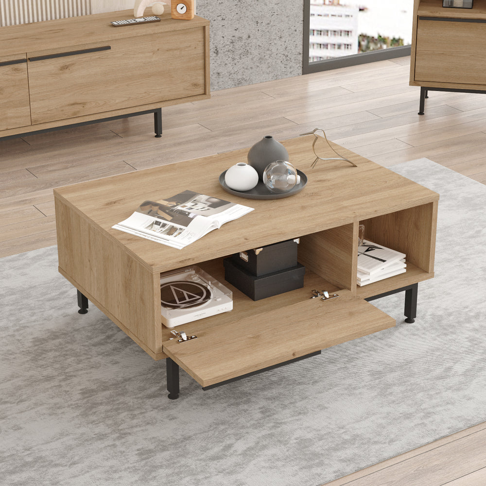 Salontafel Majaajoå 90x60x37,5 cm [en.casa]