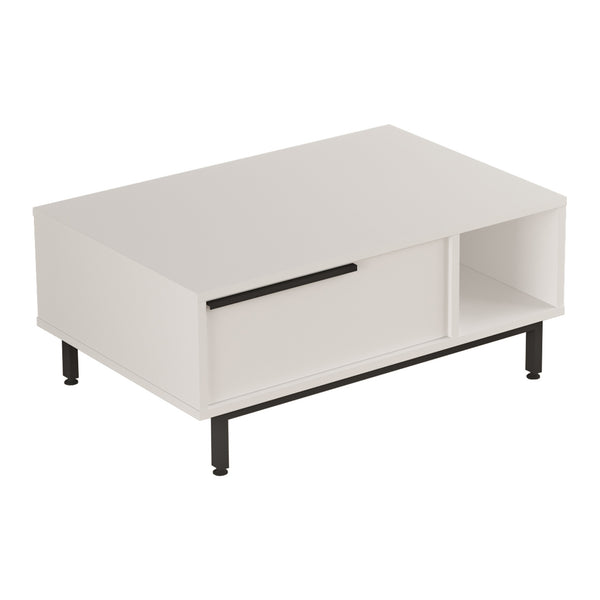 Table basse de salon Majaajoå 90 x 60 x 38 cm [en.casa]