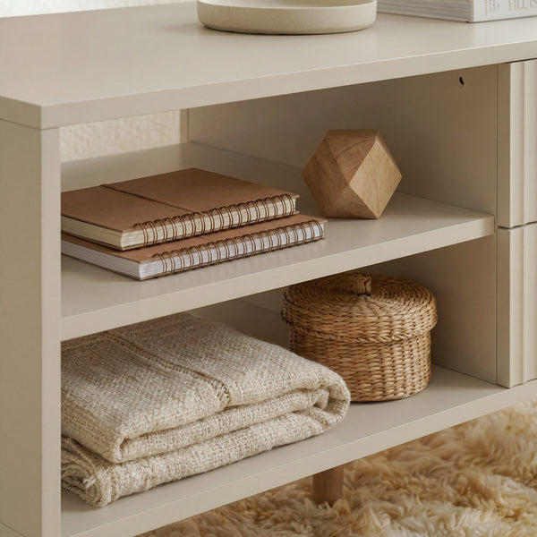 Table basse de salon Nand 100 x 50 x 45 cm [en.casa]