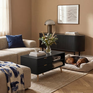 Salontafel Nand met 2 lades [en.casa]