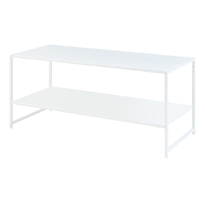 [en.casa] Salontafel Ruokolahti met plank 102x43x46 cm - 4 varianten