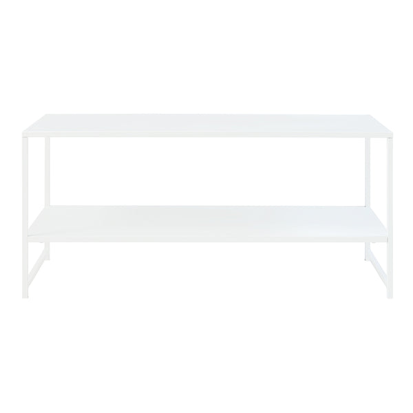 [en.casa] Salontafel Ruokolahti met plank 102x43x46 cm - 4 varianten