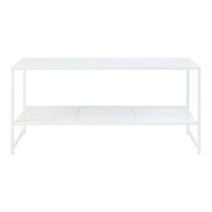 [en.casa] Salontafel Ruokolahti met plank 102x43x46 cm - 4 varianten