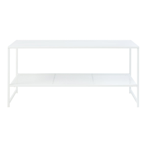 [en.casa] Salontafel Ruokolahti met plank 102x43x46 cm - 4 varianten