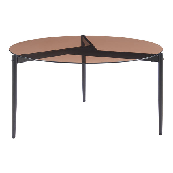 Table basse Ulökantaa acier verre fumé 80 x 40 cm [en.casa]