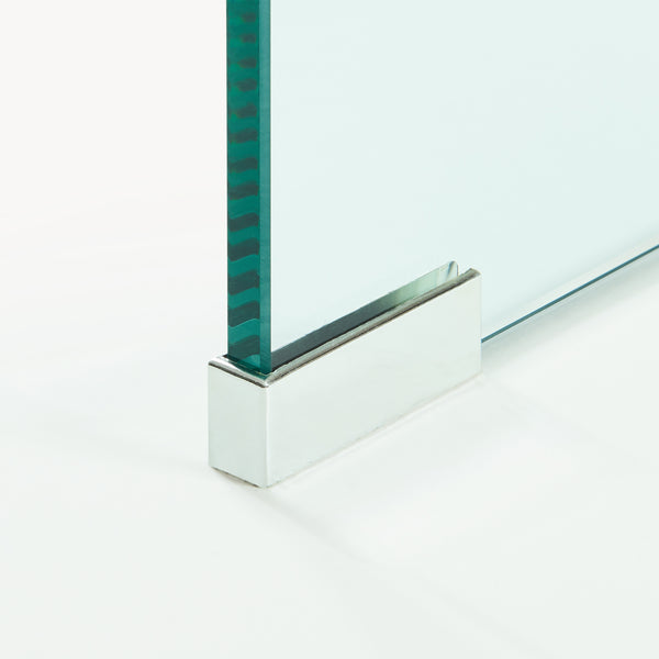 Table basse Väsas verre 90 x 45 x 35 cm [en.casa]