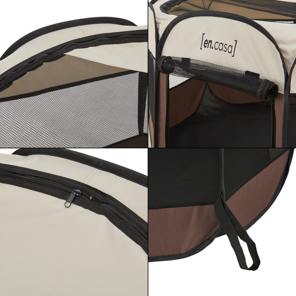 [en.casa] Pop-up bench Telford opvouwbaar voor dieren - 3 varianten