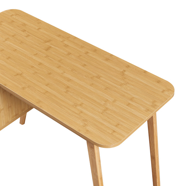 Bureau Tysvær bambou 75 x 105 x 48 cm [en.casa]