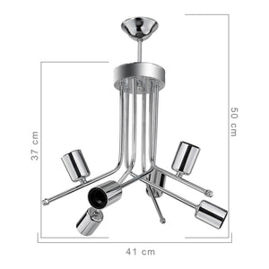 [lux.pro] Plafondlamp plafonnière 6xE27 Halesowen - 2 varianten