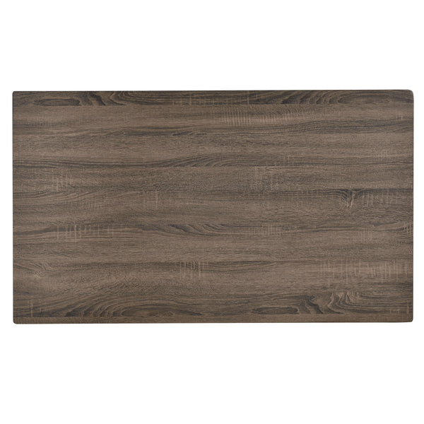 Eettafel Bordeaux 120x70x75 cm MDF en staal - verschillende kleuren