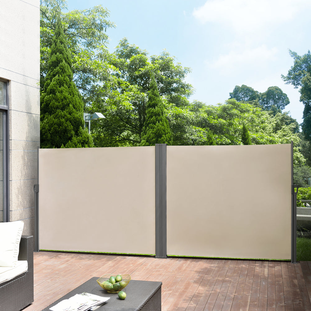 Double Brise-vue Double Pare-soleil Double Garde-vue [pro.tec]