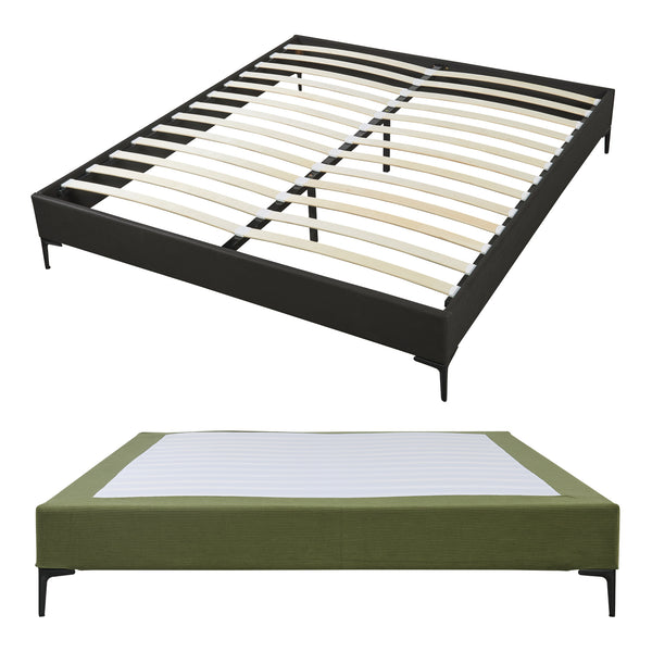 Lit double Lilla avec matelas à mousse froid [en.casa]