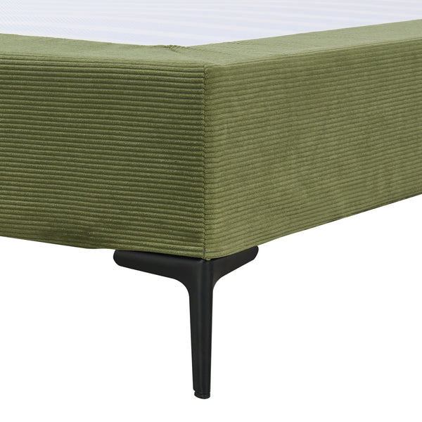 Lit double Lilla avec matelas à mousse froid [en.casa]