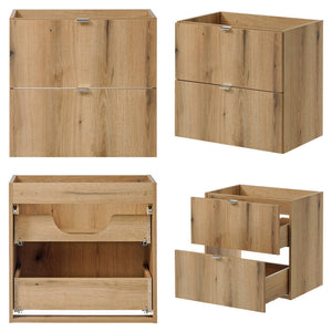 Meuble sous lavabo double NEWPORT 140 x 60 x 40 cm [en.casa] 