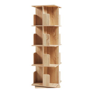 Étagère à livres pivotante Talöpintaa 129 x 40 x 40 cm [en.casa]