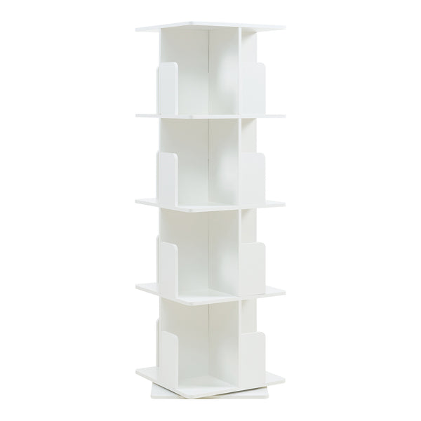 Étagère à livres pivotante Talöpintaa 129 x 40 x 40 cm [en.casa]